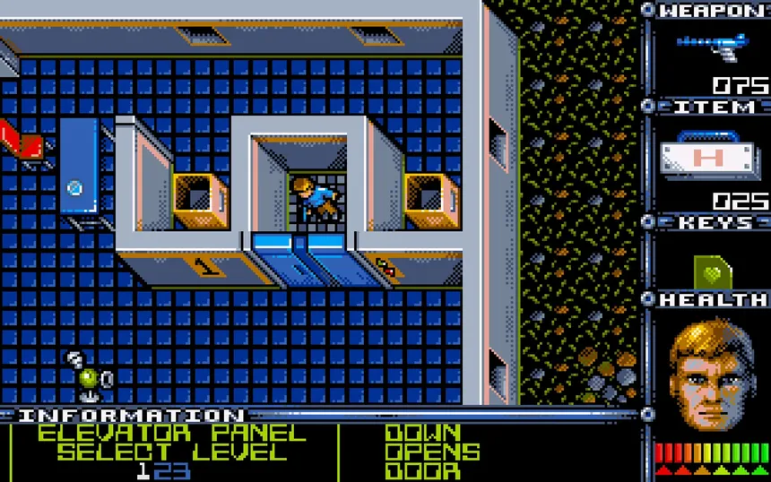 Скриншот 5 к игре Attack of the PETSCII Robots (DOS)
