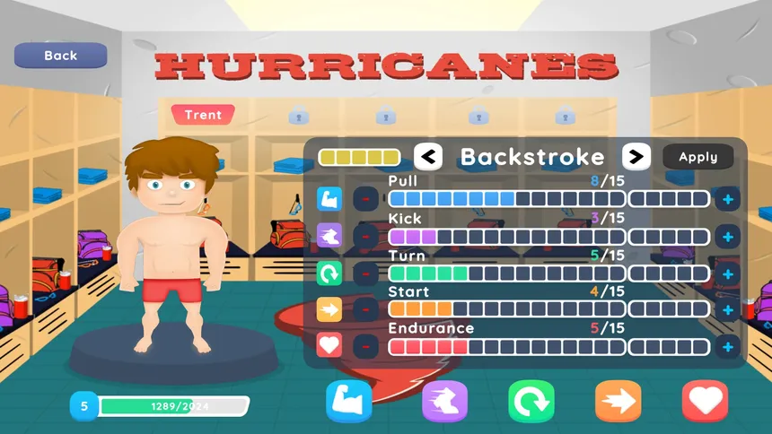Скриншот 1 к игре Swimming Dynasty