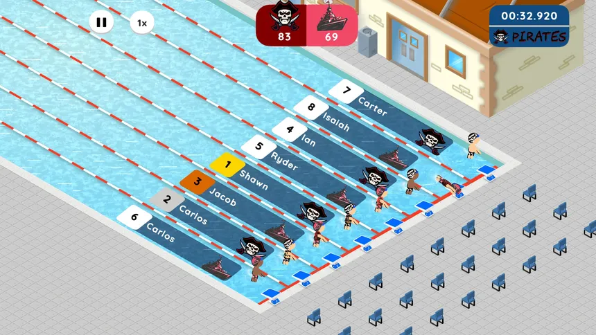 Скриншот 6 к игре Swimming Dynasty