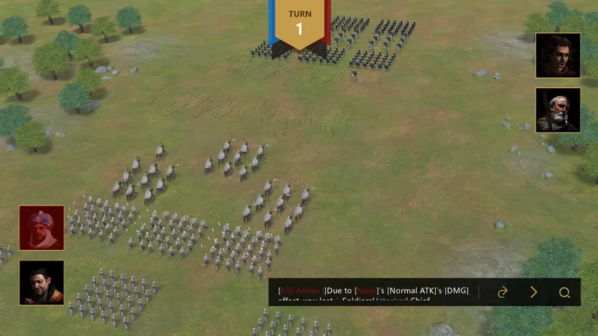 Скриншот 1 к игре Sand Tanble War: The Crusandes