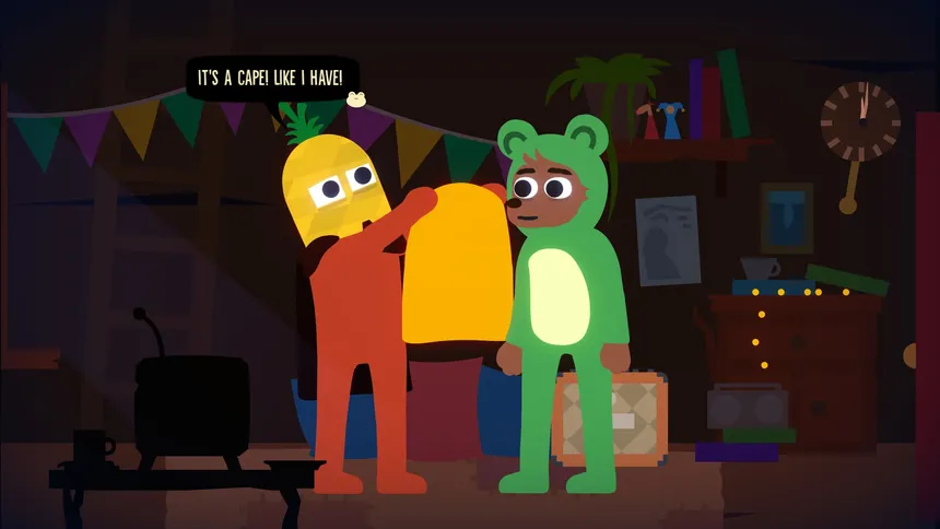 Скриншот 1 к игре Bonnie Bear Saves Frogtime