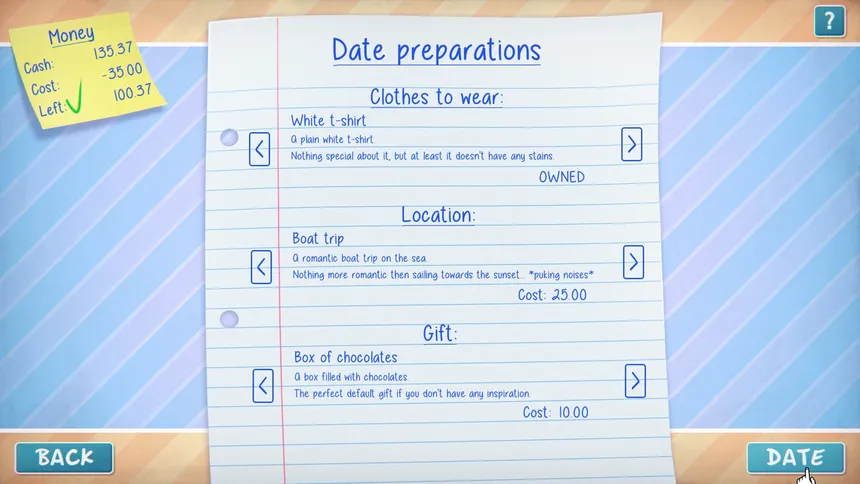 Скриншот 3 к игре Match, Talk, Date! - A modern dating sim!