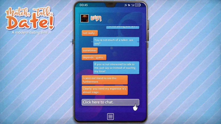 Скриншот 7 к игре Match, Talk, Date! - A modern dating sim!