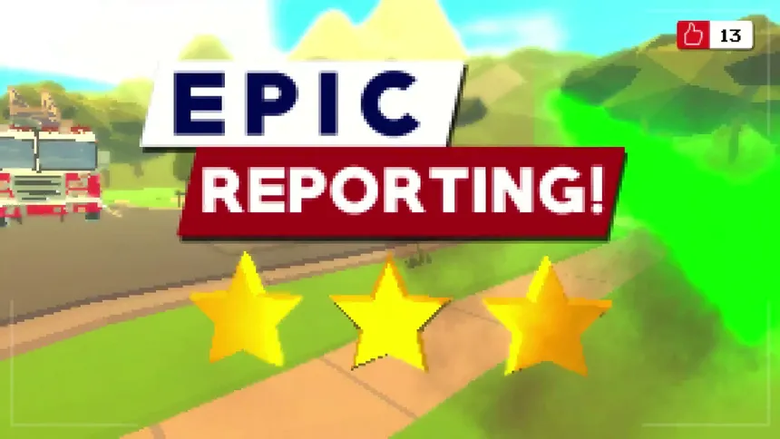 Скриншот 1 к игре Local News with Cliff Rockslide