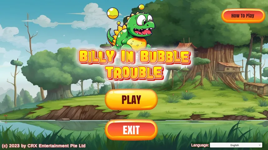 Скриншот 1 к игре Billy in Bubble Trouble