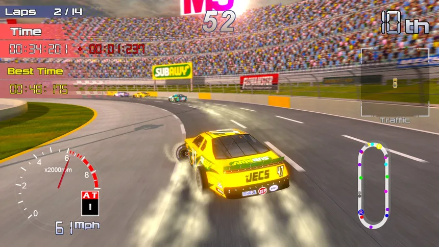 Скриншот 1 к игре Speedway Racing