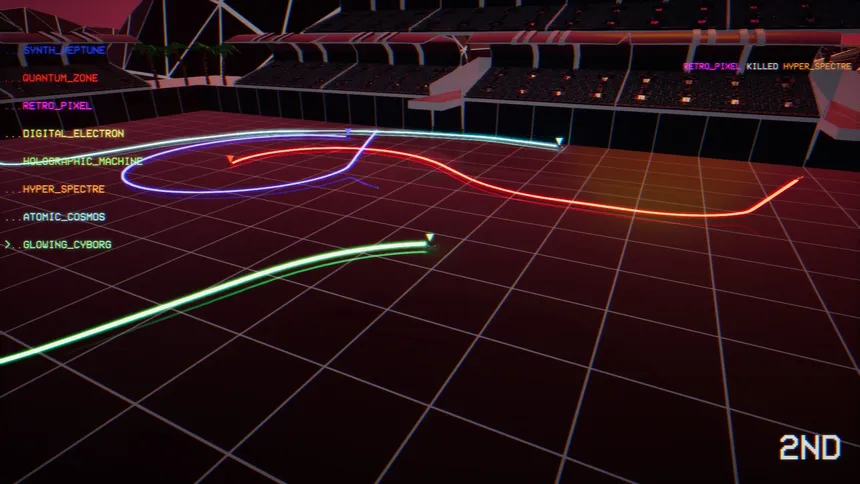 Скриншот 7 к игре Outrunner: Neon Nights