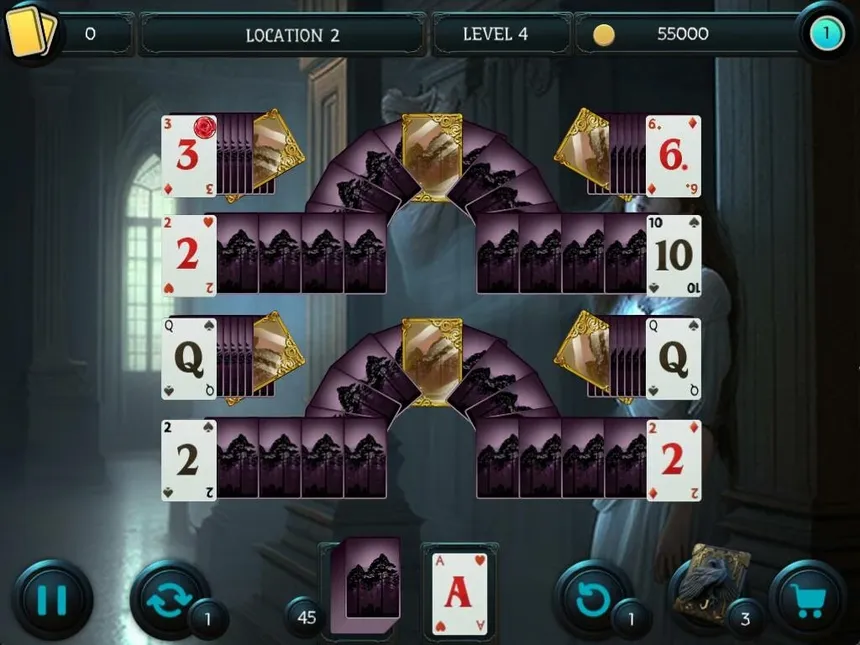 Скриншот 2 к игре Mystery Solitaire. The Black Raven 5