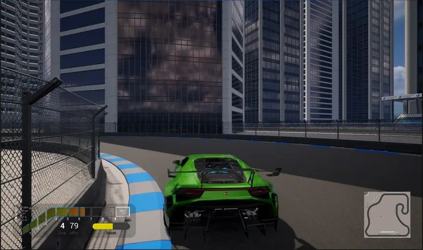 Скриншот 2 к игре MetaRides Racing