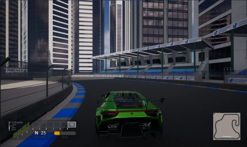 Скриншот 3 к игре MetaRides Racing