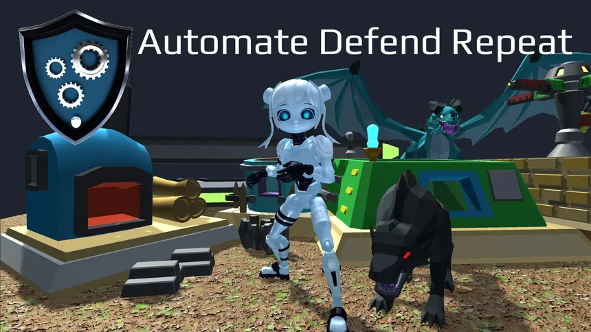 Скриншот 1 к игре Automate Defend Repeat