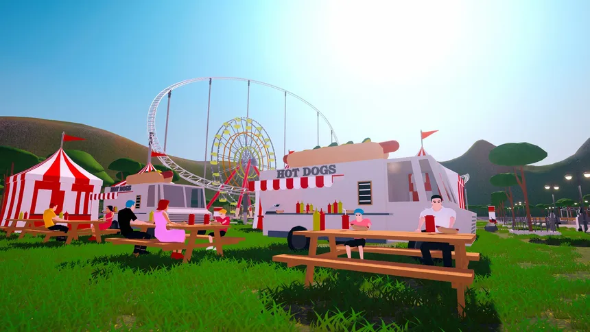 Скриншот 2 к игре Amusement Park Simulator