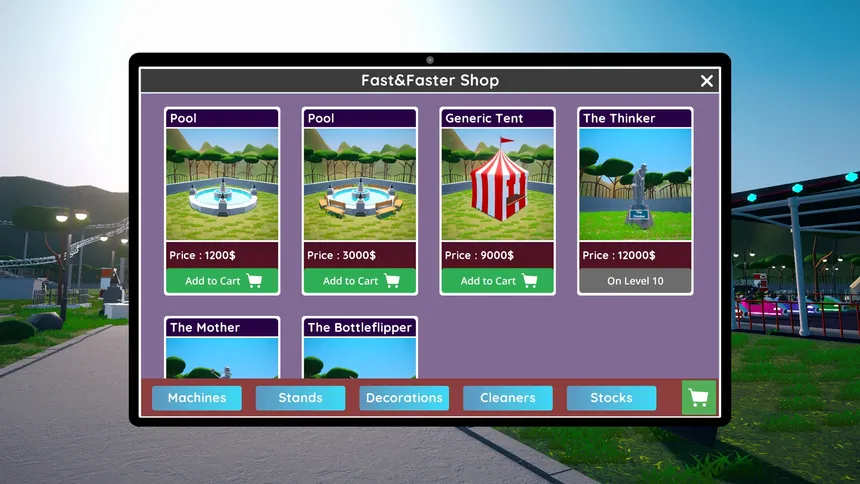 Скриншот 7 к игре Amusement Park Simulator