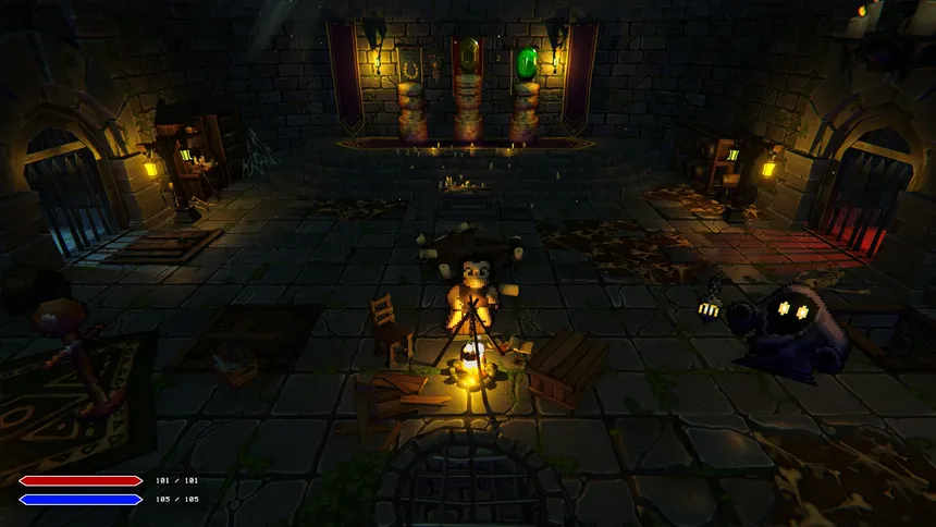 Скриншот 1 к игре Dungeon of the Forgotten King