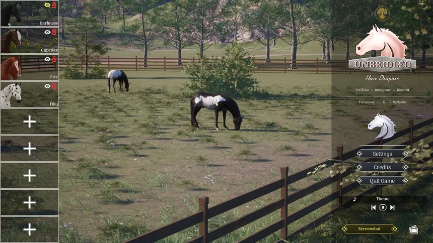 Скриншот 4 к игре Unbridled: Horse Designer