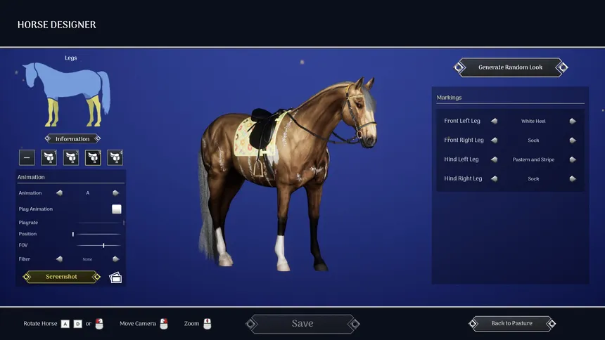 Скриншот 7 к игре Unbridled: Horse Designer