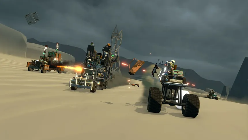 Скриншот 3 к игре Badlands Crew - Drive, Command, Conquer