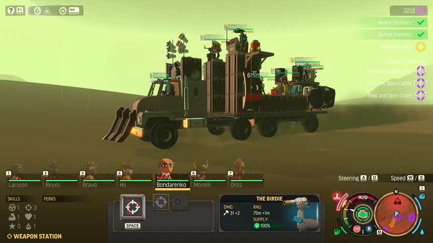 Скриншот 7 к игре Badlands Crew - Drive, Command, Conquer