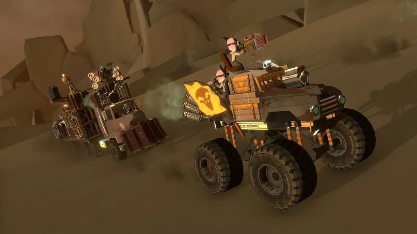 Скриншот 8 к игре Badlands Crew - Drive, Command, Conquer
