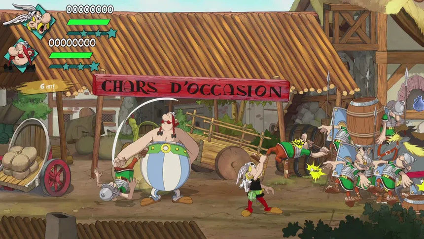 Скриншот 2 к игре Asterix & Obelix Slap Them All! 2