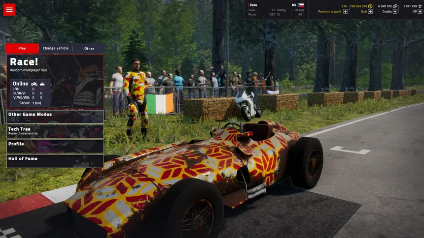 Скриншот 1 к игре Formula Evolution 2024