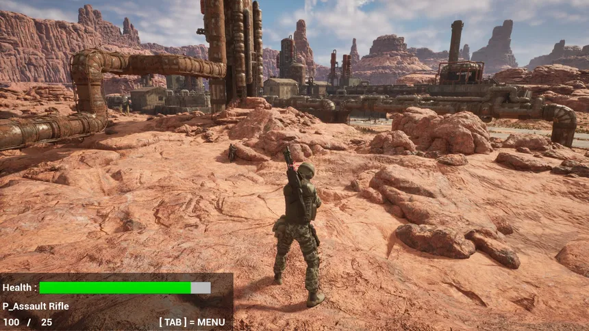 Скриншот 3 к игре Multiplayer Mercs