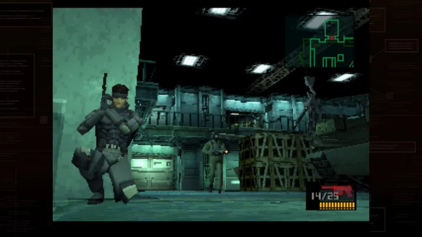 Скриншот 5 к игре METAL GEAR SOLID: MASTER COLLECTION Vol.1 METAL GEAR SOLID