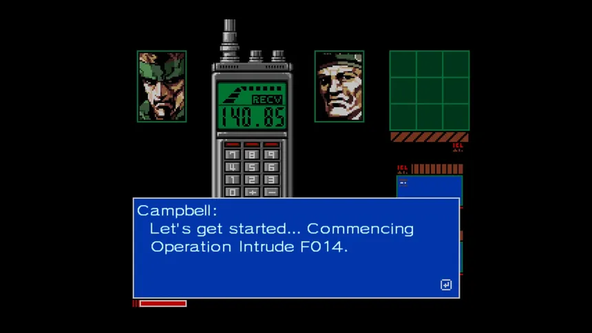 Скриншот 4 к игре METAL GEAR SOLID: MASTER COLLECTION Vol.1 METAL GEAR & METAL GEAR 2: Solid Snake