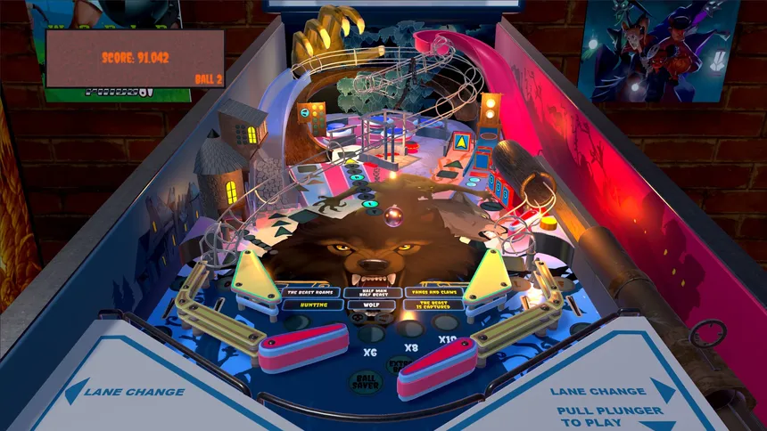 Скриншот 4 к игре Werewolf Pinball