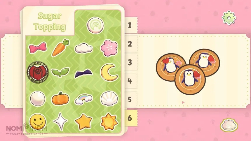 Скриншот 4 к игре Nom Nom: Cozy Forest Café