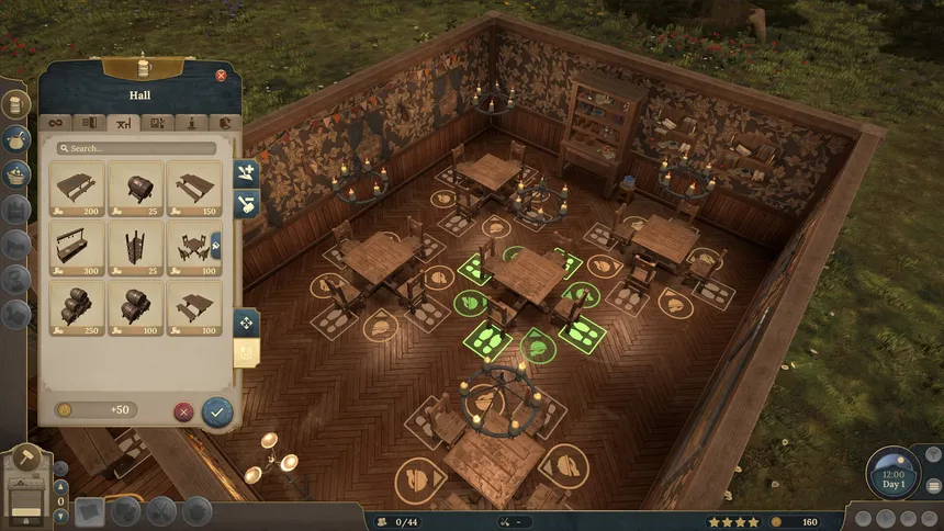 Скриншот 1 к игре Crossroads Inn 2 - Tavern Manager