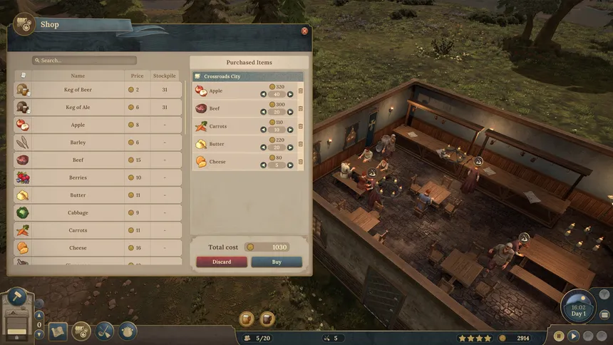 Скриншот 7 к игре Crossroads Inn 2 - Tavern Manager