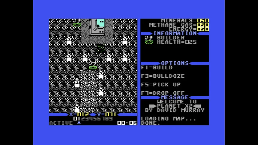 Скриншот 3 к игре Planet X2 (C64)