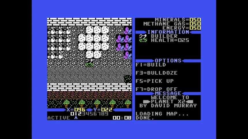 Скриншот 4 к игре Planet X2 (C64)