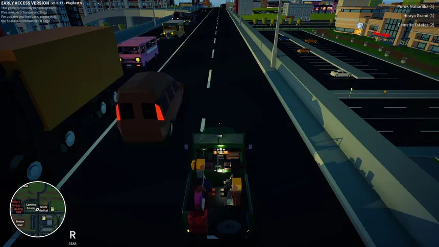 Скриншот 2 к игре Jeepney Simulator