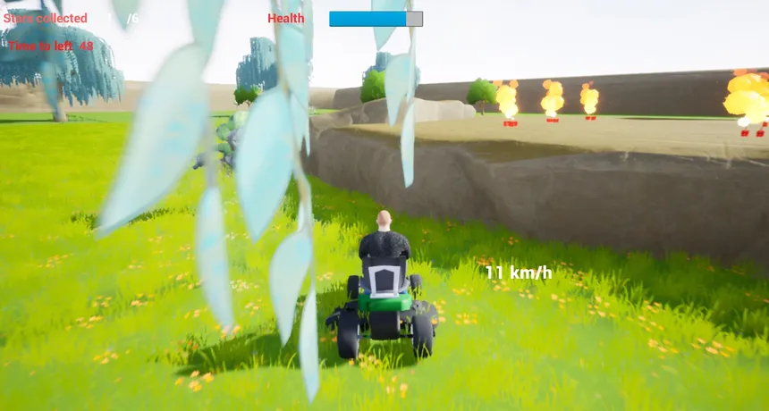 Скриншот 3 к игре Lawnmower Game: Mission X