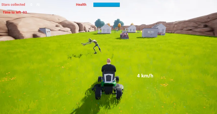 Скриншот 4 к игре Lawnmower Game: Mission X