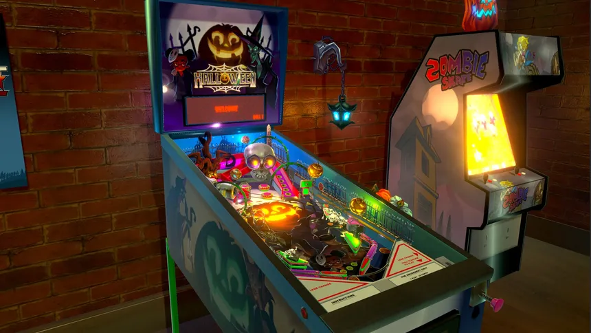 Скриншот 1 к игре Halloween Pinball