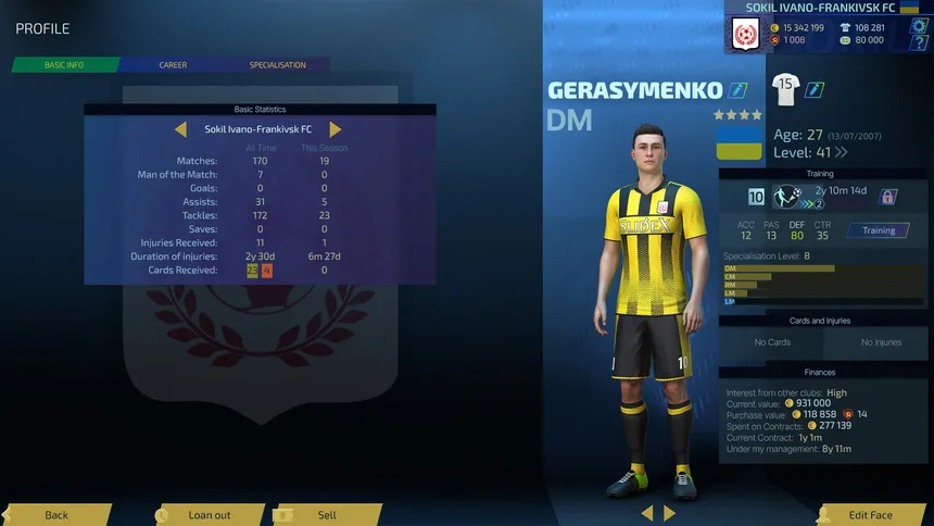 Скриншот 2 к игре Football, Tactics & Glory 2