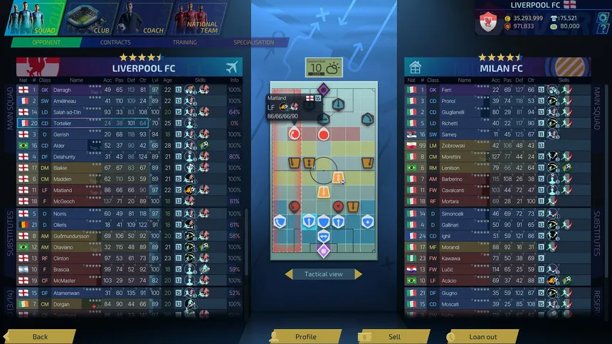 Скриншот 3 к игре Football, Tactics & Glory 2