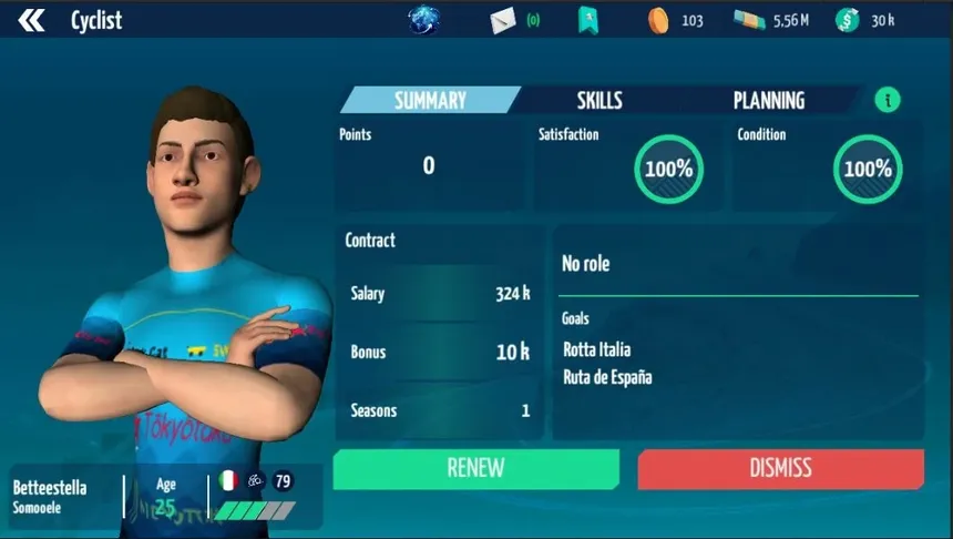 Скриншот 3 к игре Live Cycling Manager 2023
