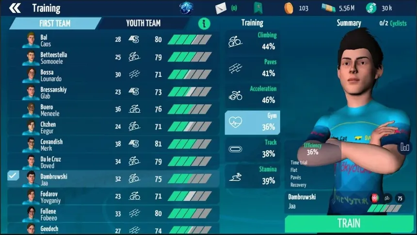 Скриншот 4 к игре Live Cycling Manager 2023