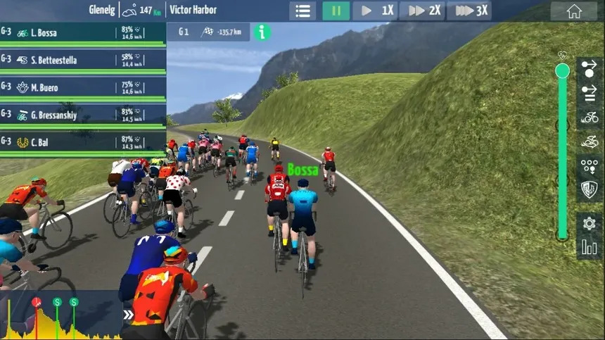 Скриншот 6 к игре Live Cycling Manager 2023