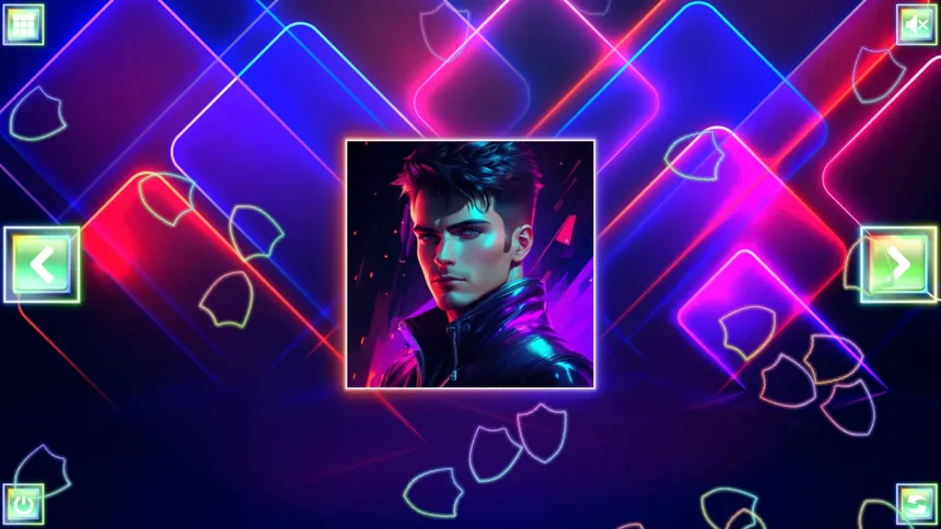 Скриншот 2 к игре Neon Fantasy: Boys