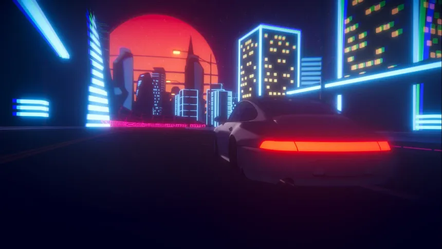 Скриншот 1 к игре Midnight Thunder Drive