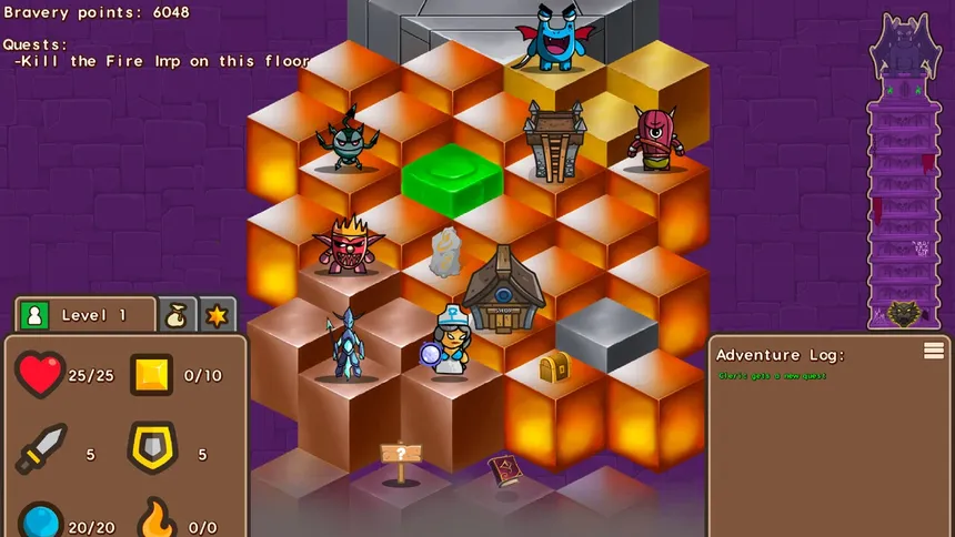 Скриншот 2 к игре The Dungeon Tower