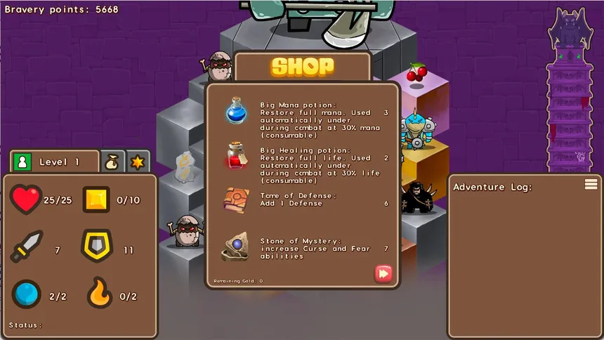 Скриншот 5 к игре The Dungeon Tower