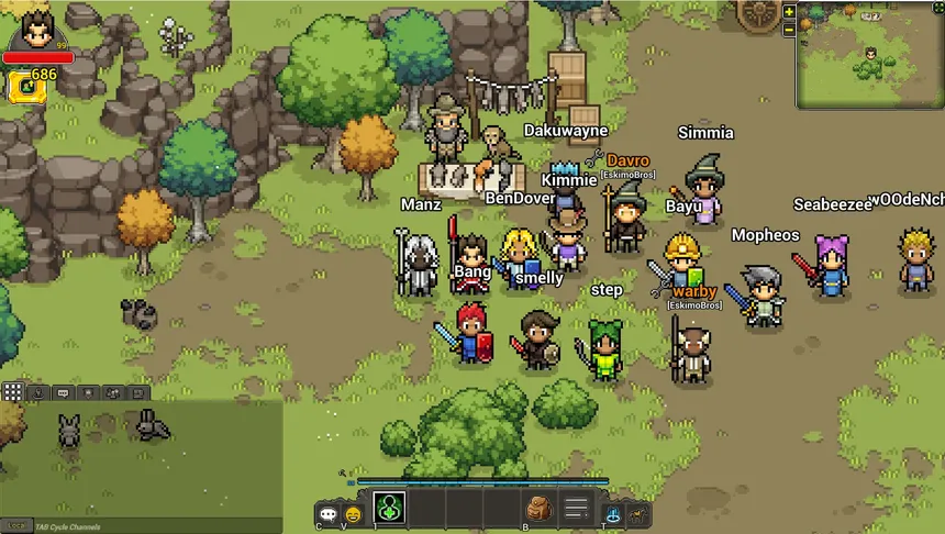 Скриншот 1 к игре Heartwood Online