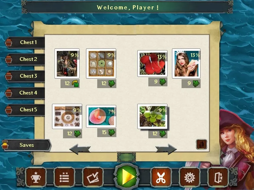Скриншот 5 к игре Pirate Jigsaw 2