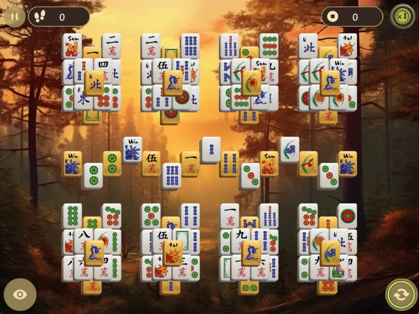 Скриншот 4 к игре Nature Mahjong